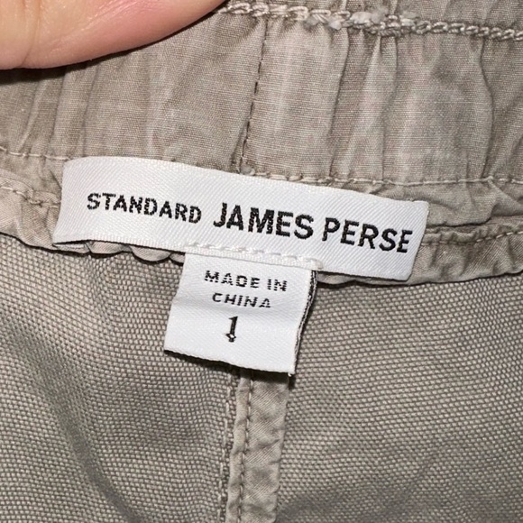 Standard James Perse estilo Gray taupe pull on pants 1 - Picture 5 of 8